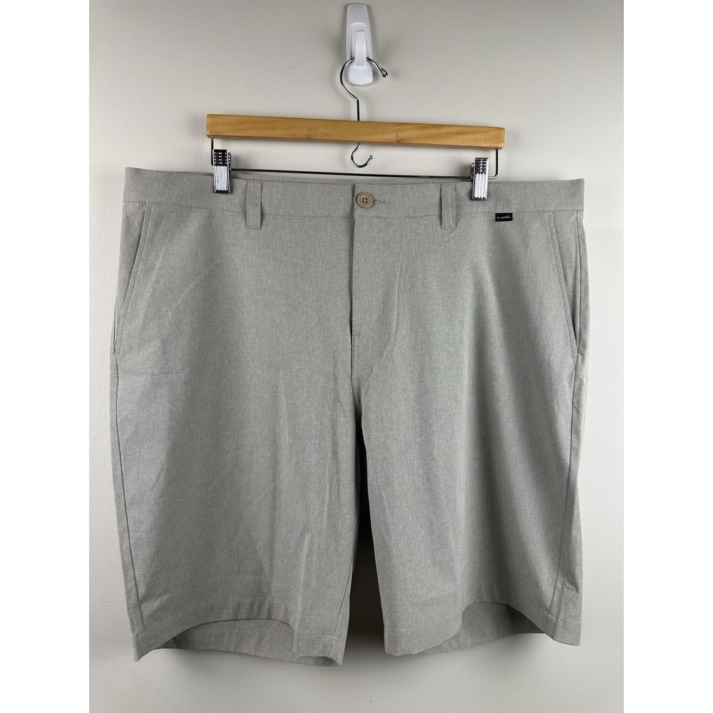 Travis Mathew Mens Tan Performance Golf Shorts Stretch Size 42 RN123280